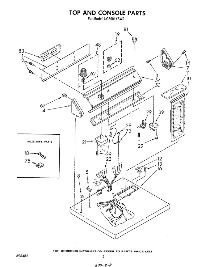 Diagram for LG5601XSW0
