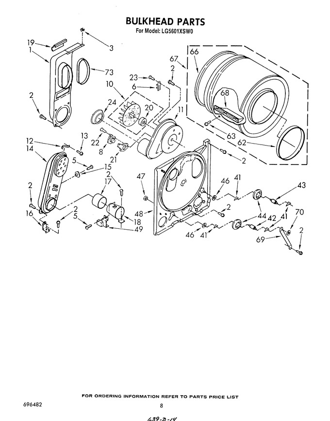 Diagram for LG5601XSW0