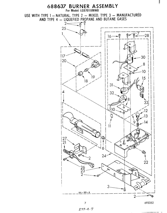 Diagram for LG5701XMW0