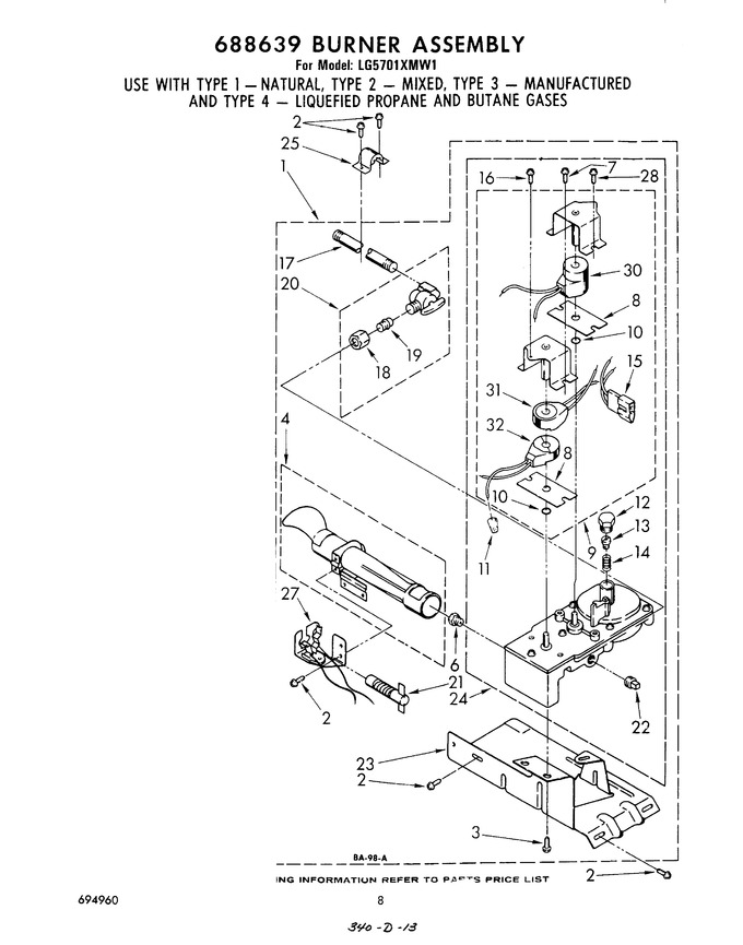 Diagram for LG5701XMW1