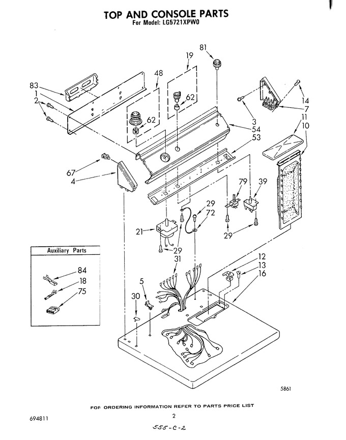 Diagram for LG5721XPW0