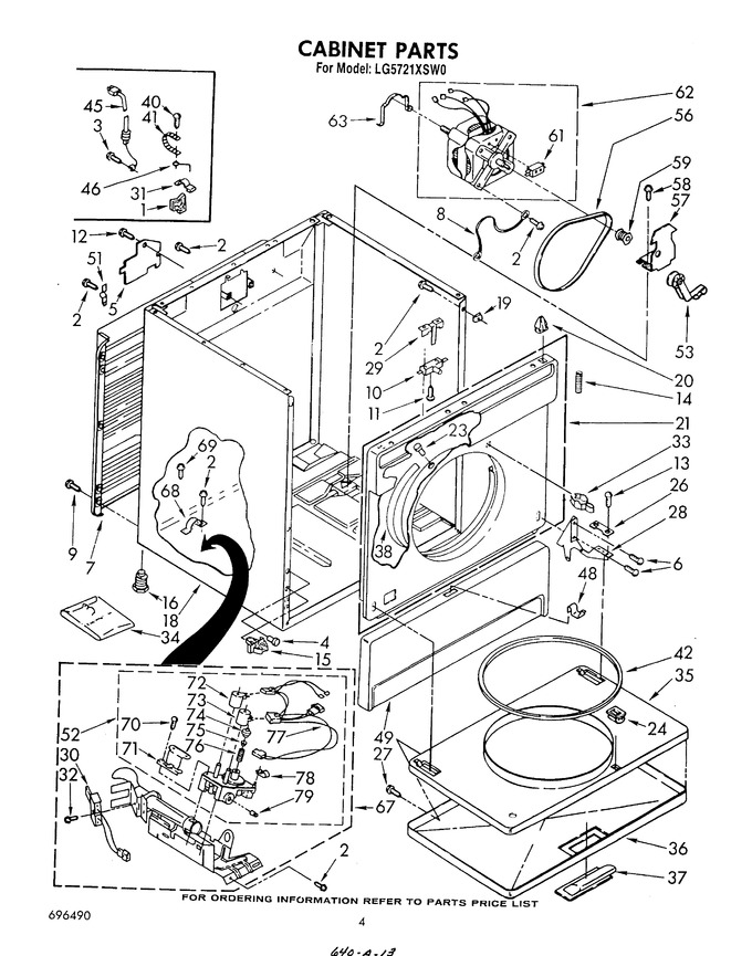 Diagram for LG5721XSW0