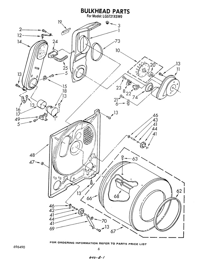 Diagram for LG5721XSW0