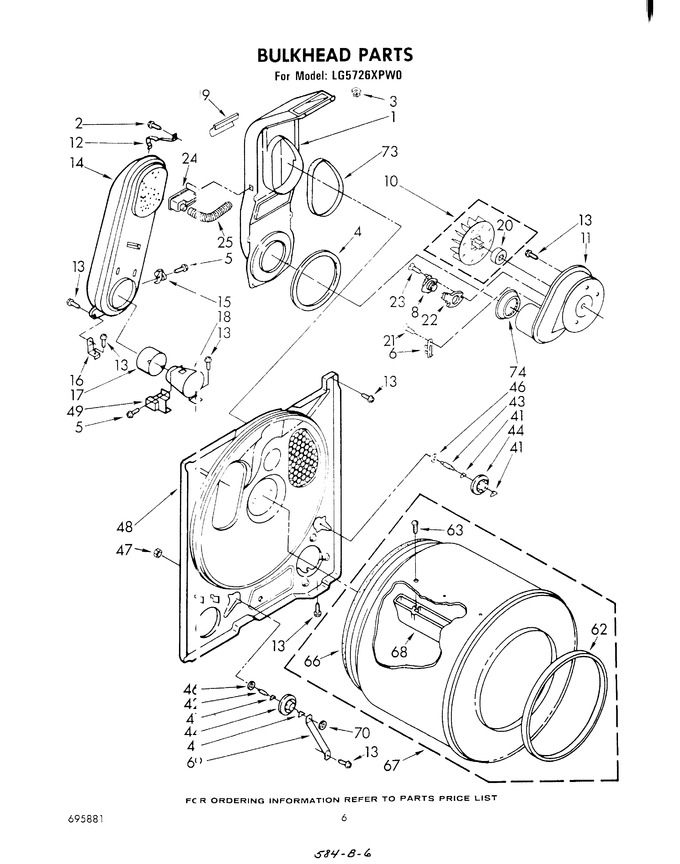 Diagram for LG5726XPW0