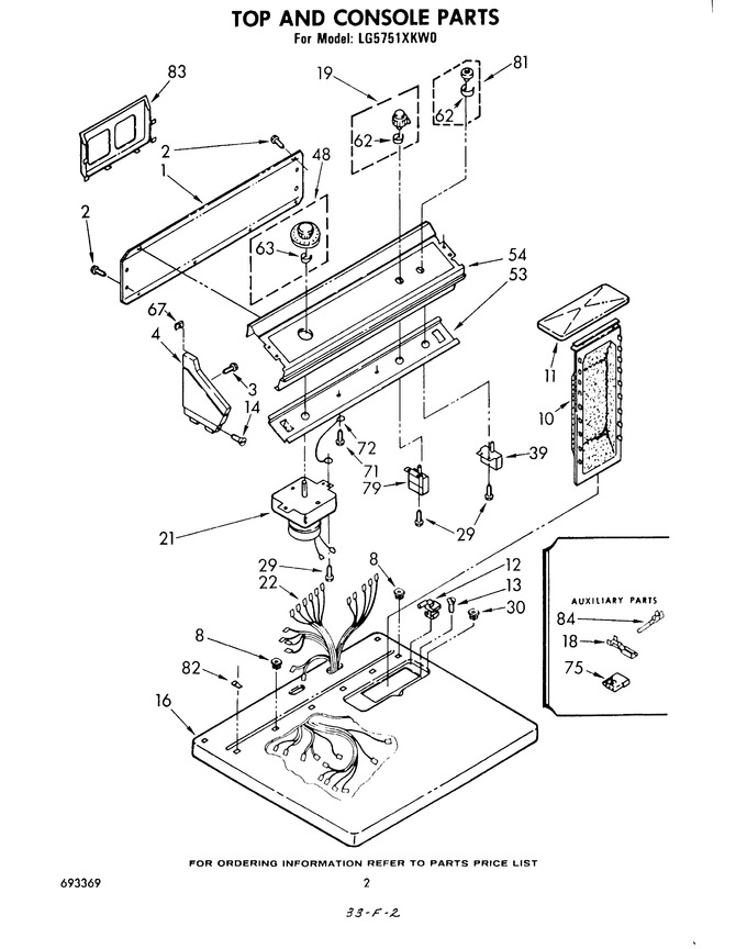 Diagram for LG5751XKW0