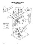Diagram for 02 - Top And Console, Lit/optional