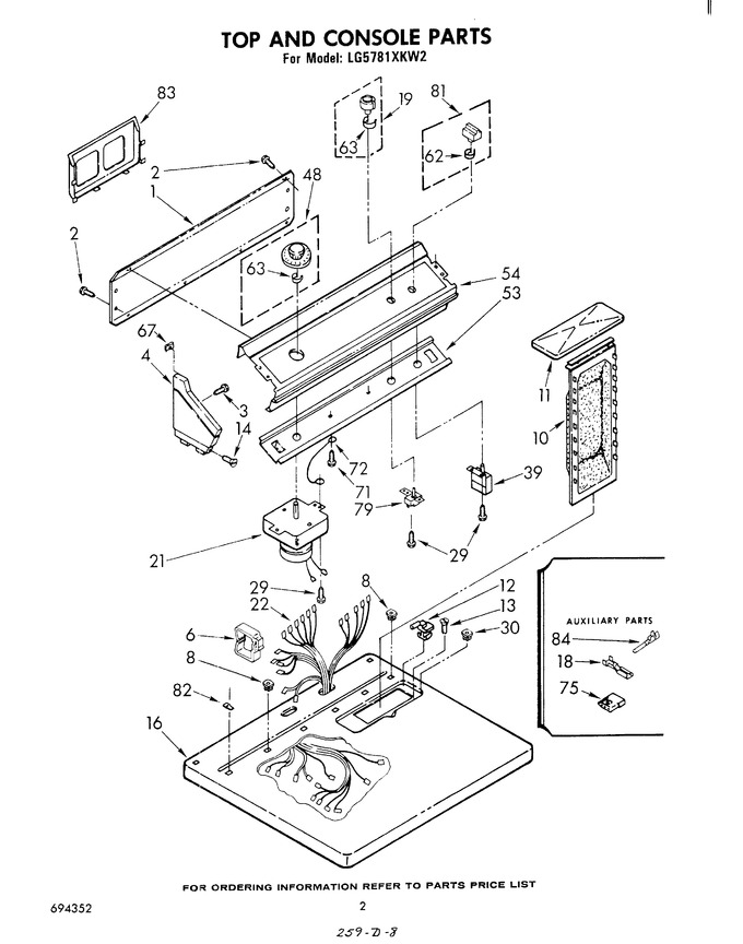 Diagram for LG5781XKW2
