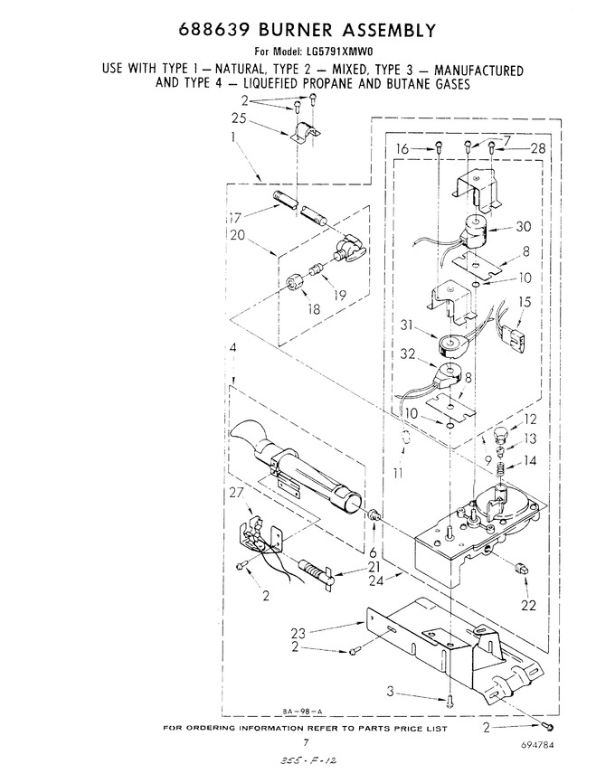 Diagram for LG5791XMW0