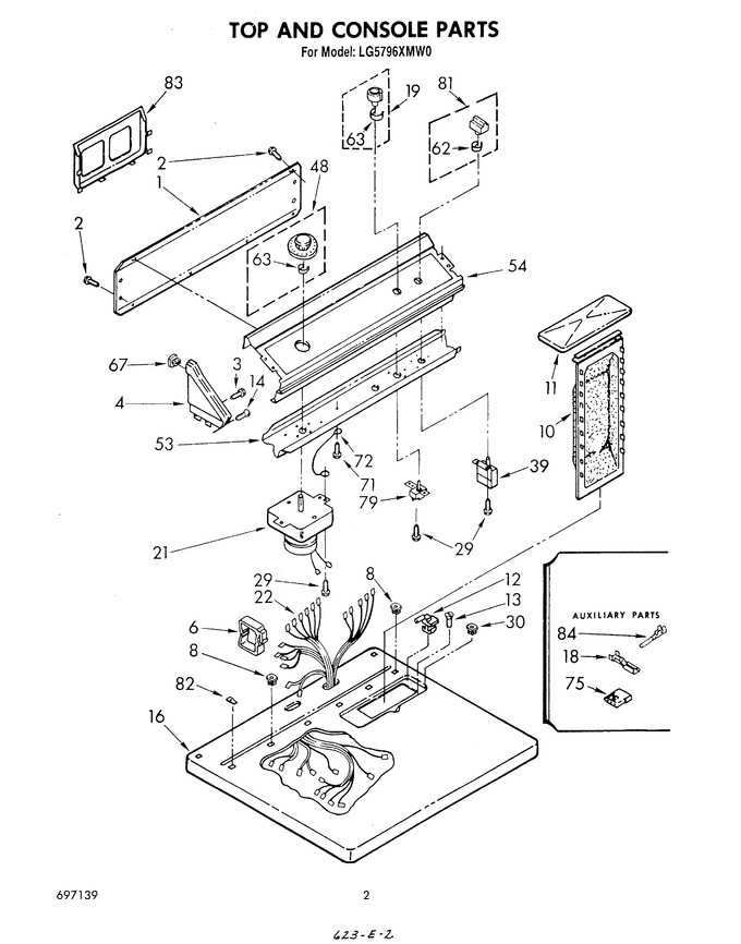 Diagram for LG5796XMW0