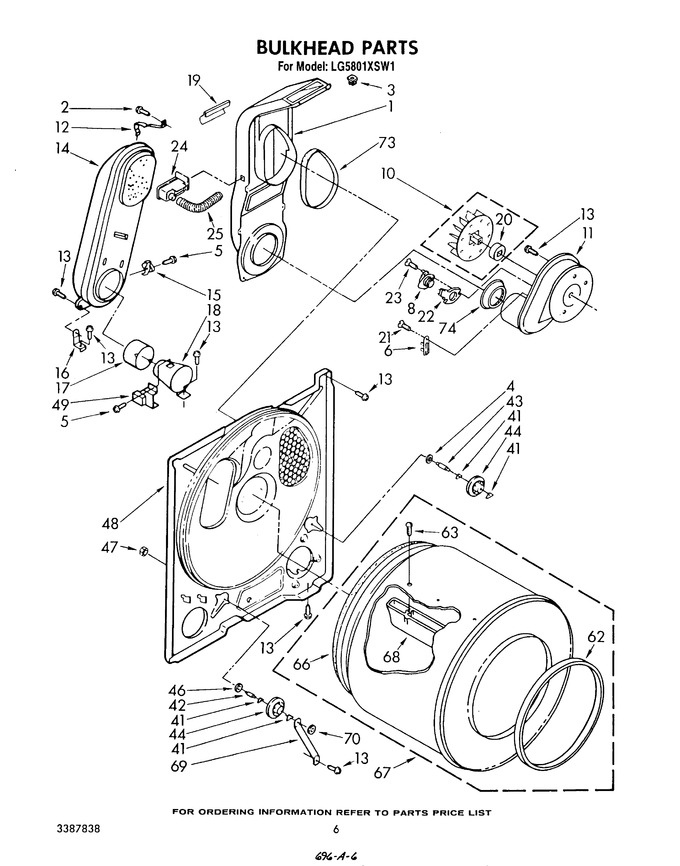 Diagram for LG5801XSW1