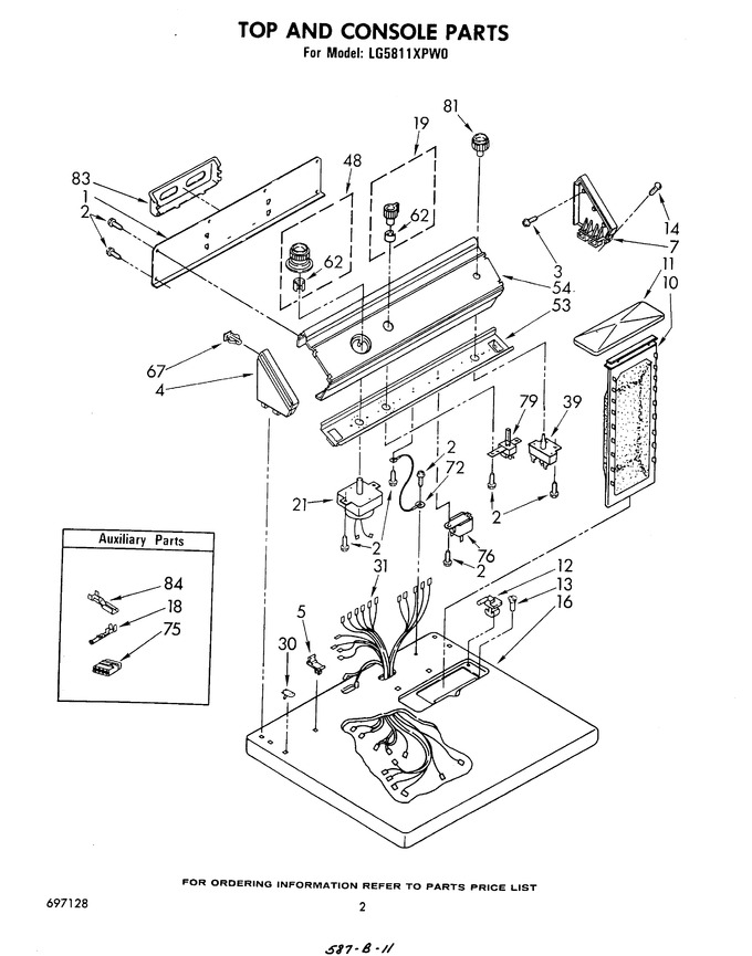 Diagram for LG5811XPW0