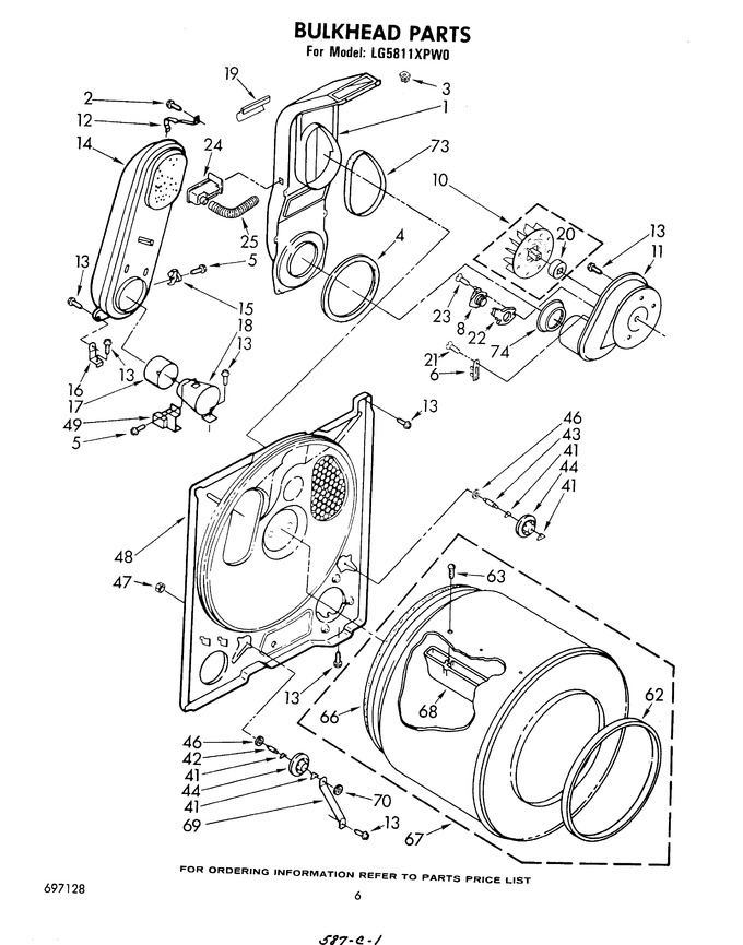 Diagram for LG5811XPW0