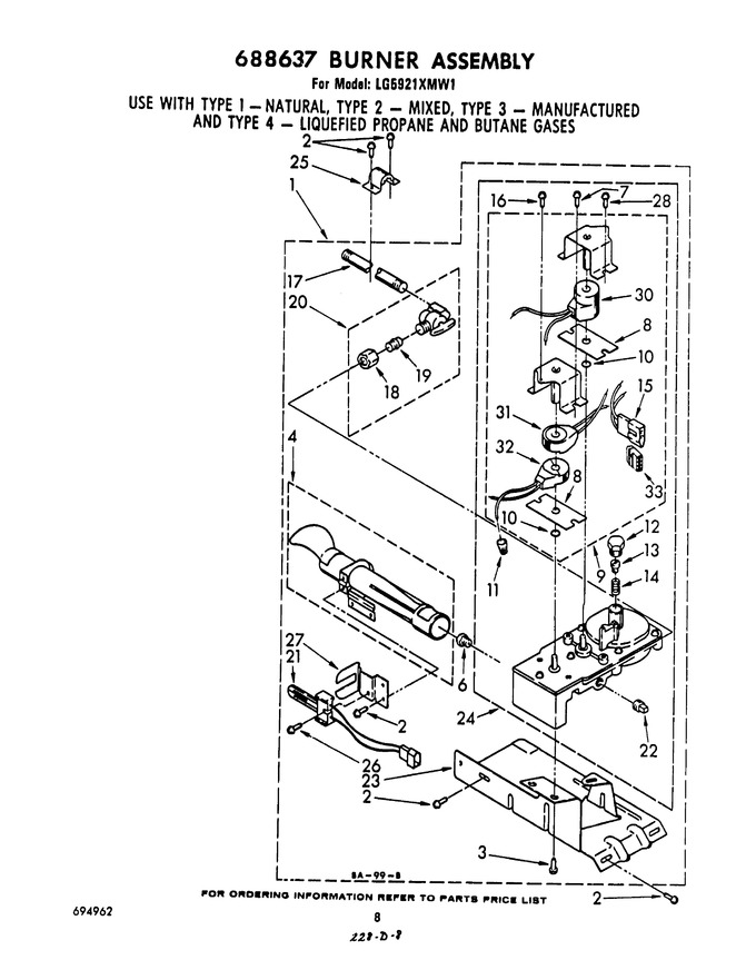 Diagram for LG5921XMW1