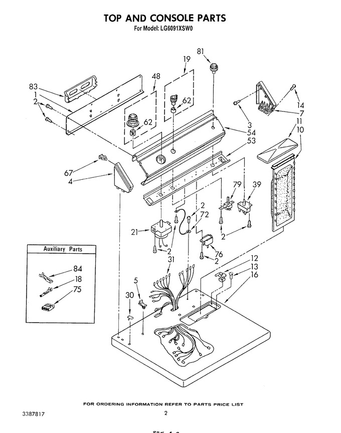 Diagram for LG6091XSW0