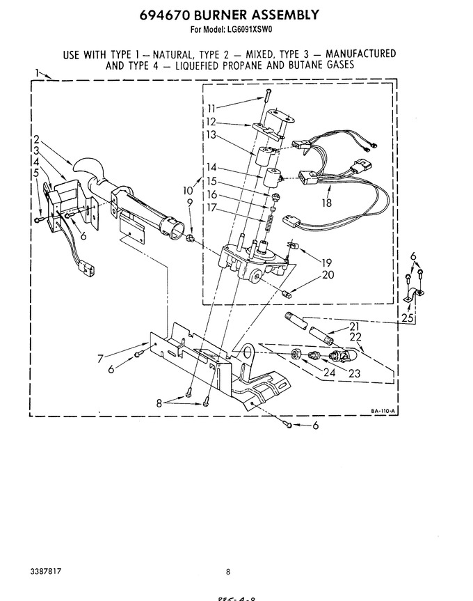 Diagram for LG6091XSW0