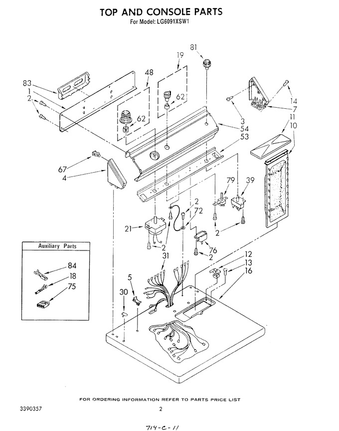 Diagram for LG6091XSW1