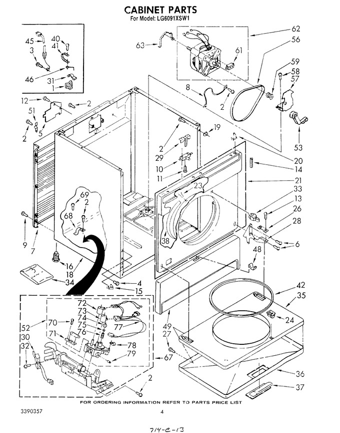 Diagram for LG6091XSW1