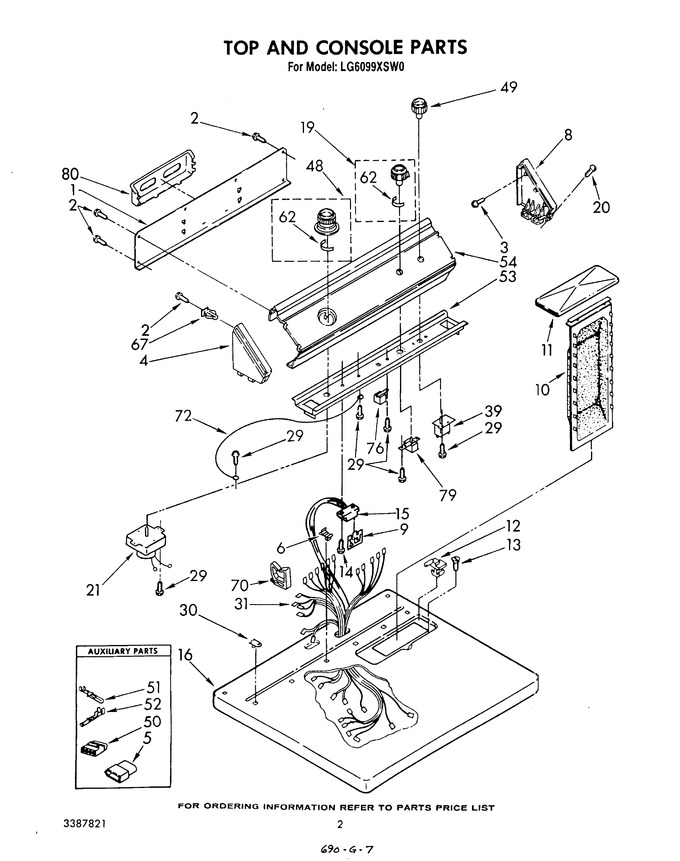 Diagram for LG6099XSW0