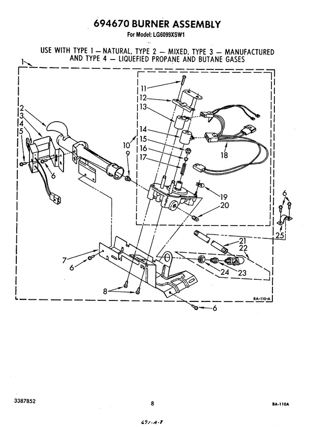 Diagram for LG6099XSW1