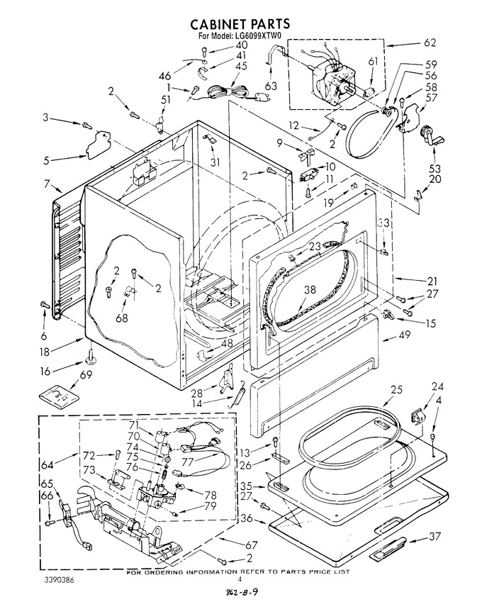 Diagram for LG6099XTG0