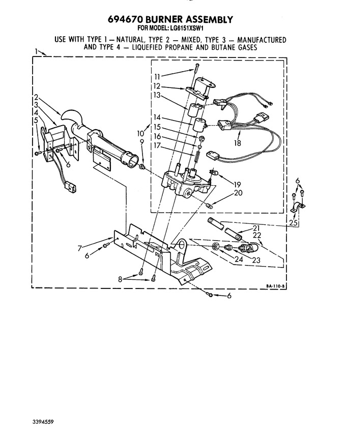 Diagram for LG6151XSW1