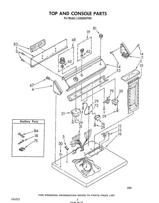Diagram for LG6606XPW0