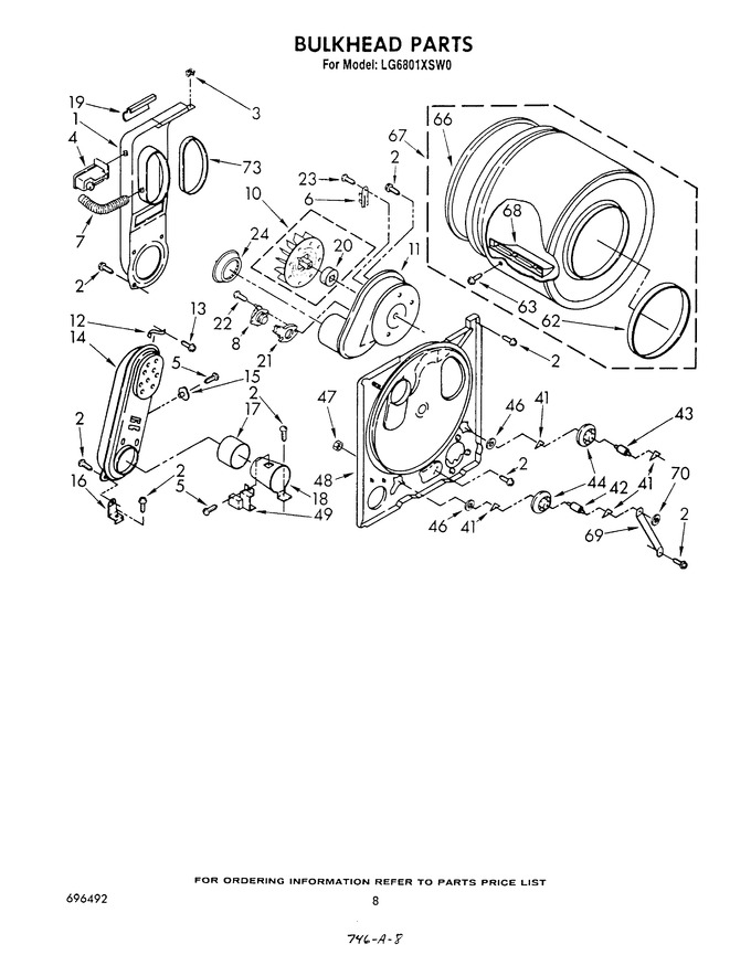 Diagram for LG6801XSW0