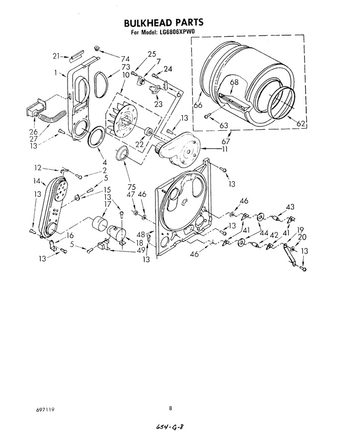 Diagram for LG6806XPW0