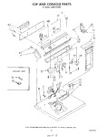 Diagram for 02 - Top And Console , Literature And Optional