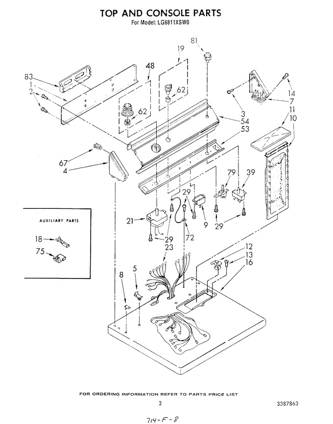 Diagram for LG6811XSW0