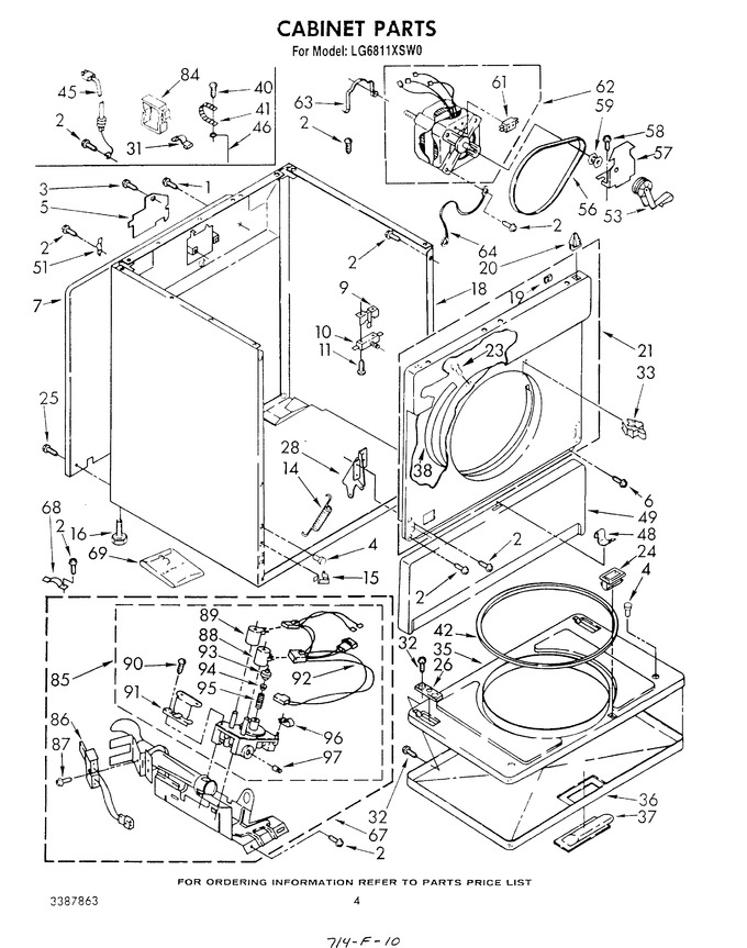 Diagram for LG6811XSW0