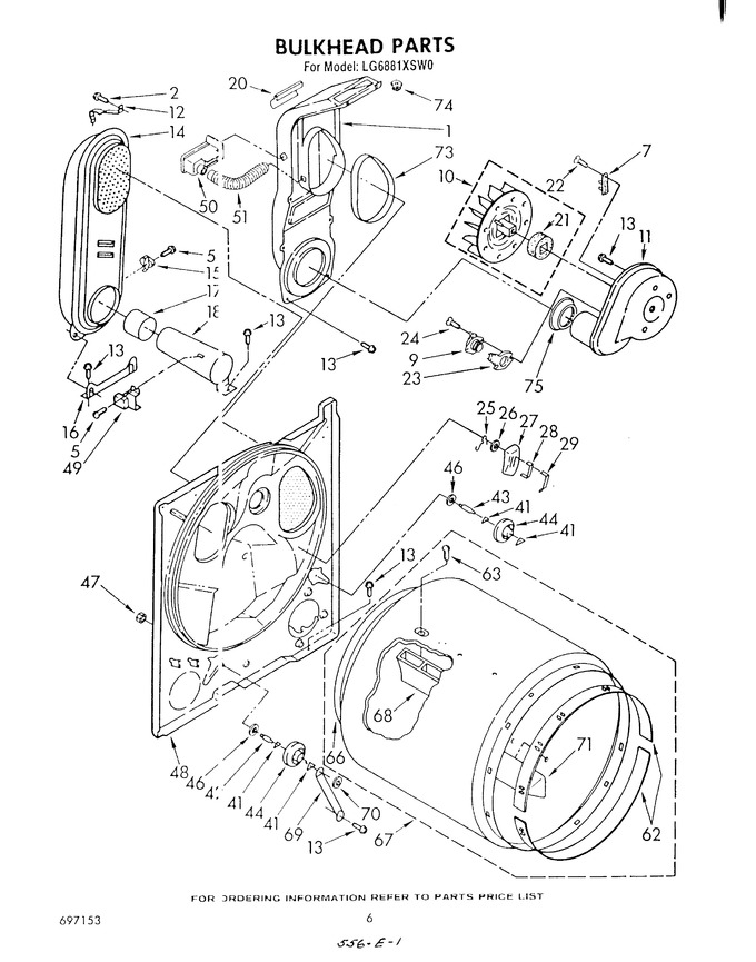 Diagram for LG6881XSW0