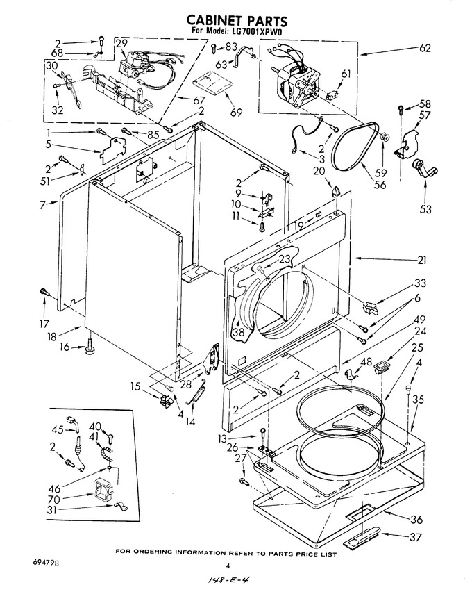Diagram for LG7001XPW0