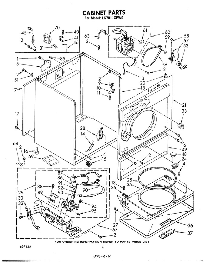 Diagram for LG7011XPW0