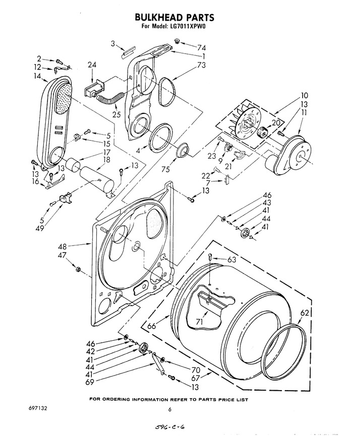 Diagram for LG7011XPW0