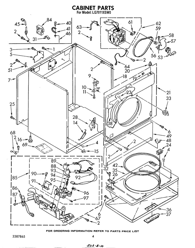 Diagram for LG7011XSW0