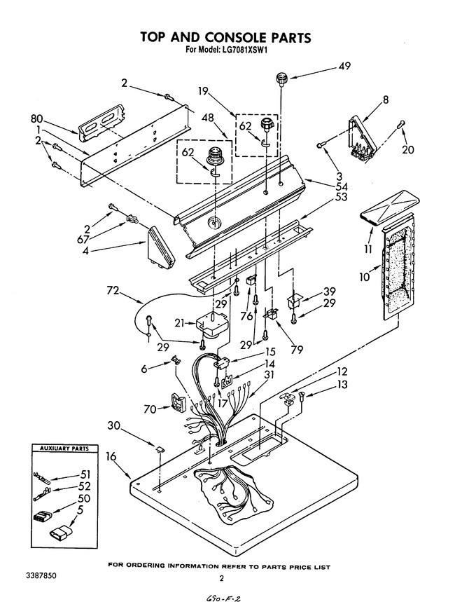 Diagram for LG7081XSN1