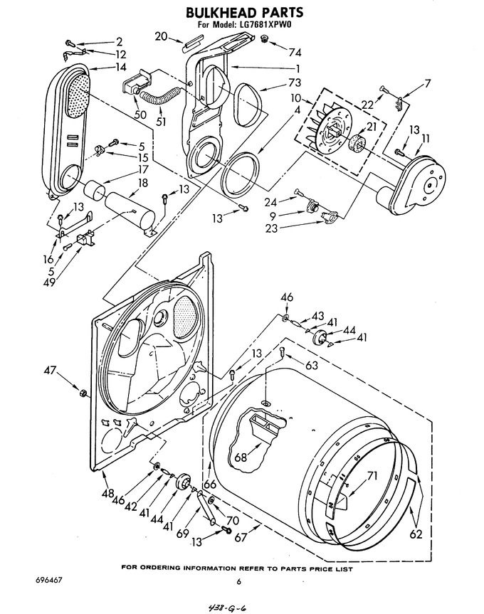 Diagram for LG7681XPW0