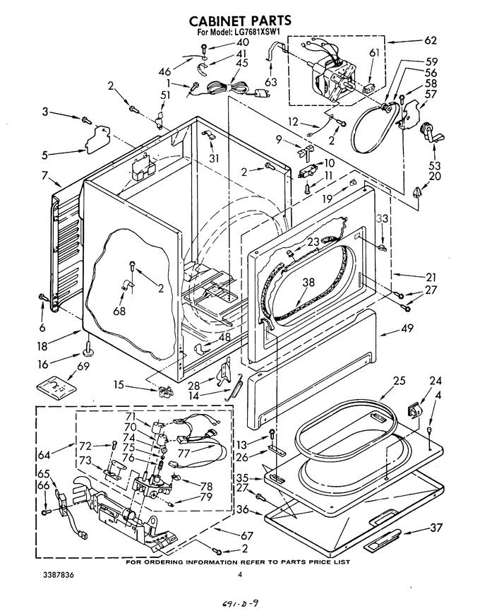 Diagram for LG7681XSW1