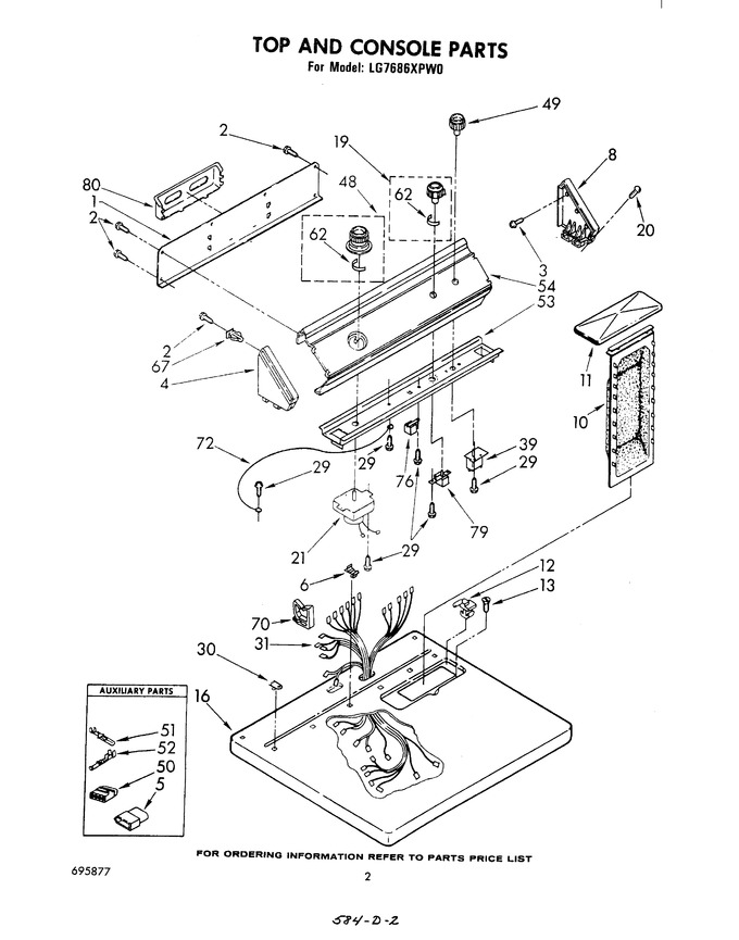 Diagram for LG7686XPW0