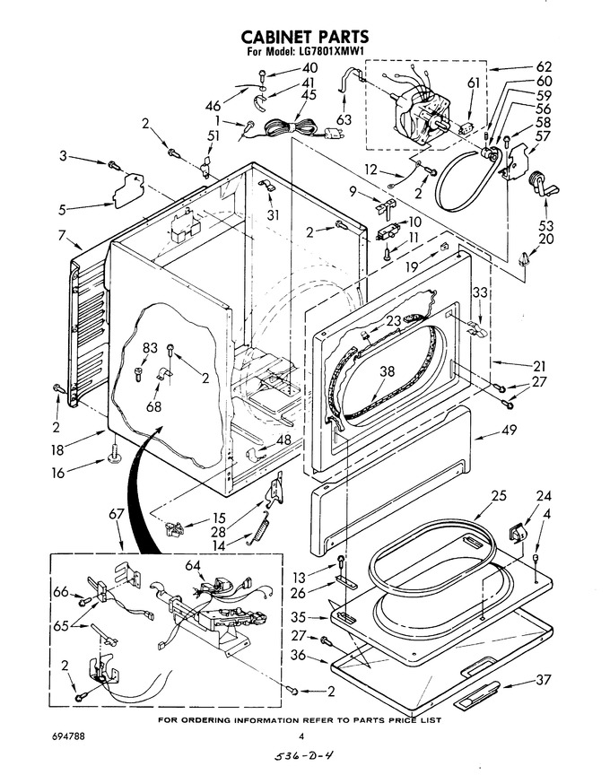 Diagram for LG7801XMW1