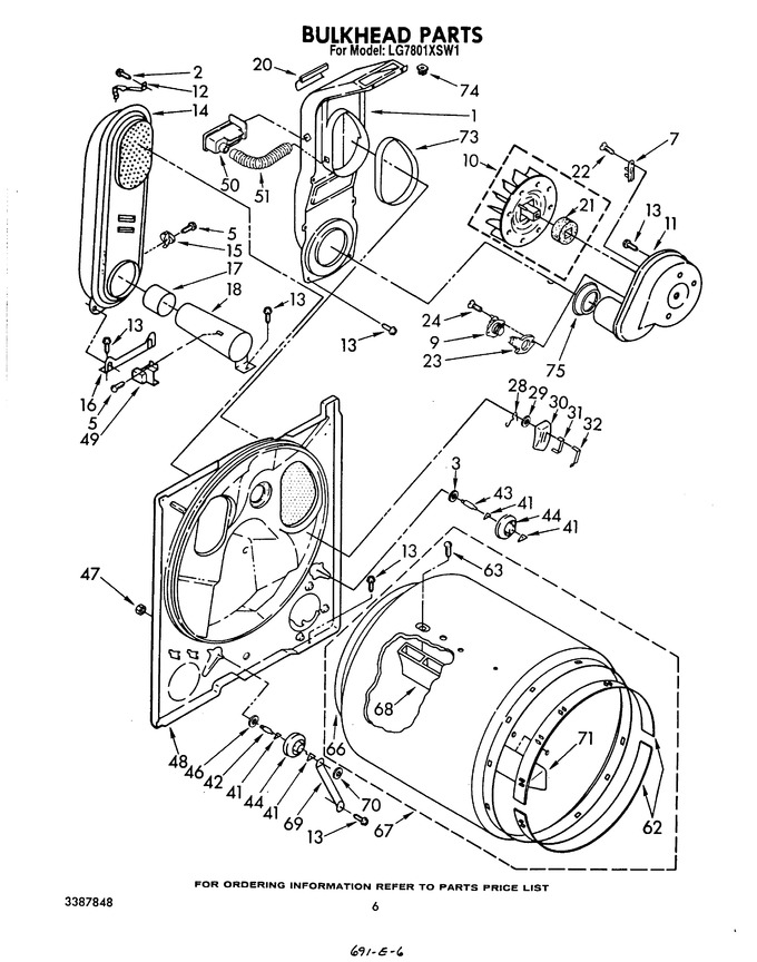 Diagram for LG7801XSW1