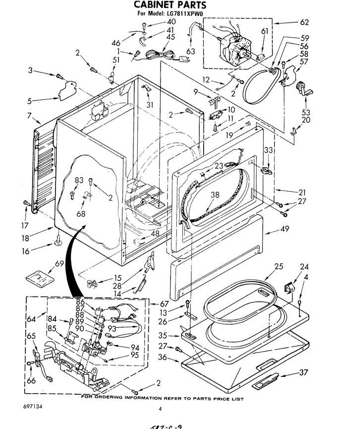 Diagram for LG7811XPW0