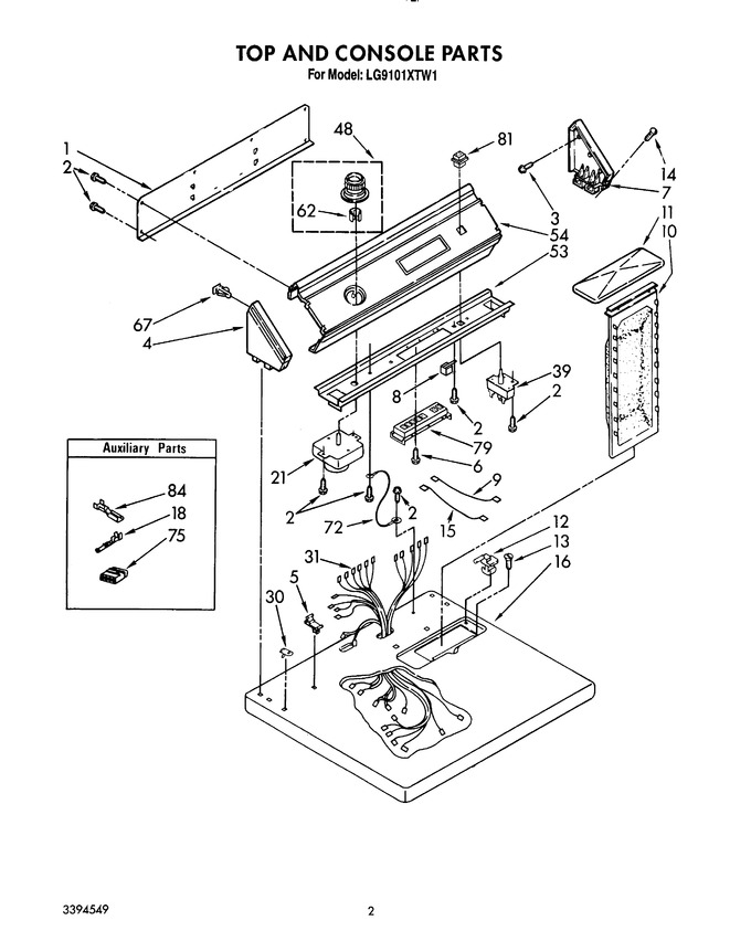Diagram for LG9101XTW1