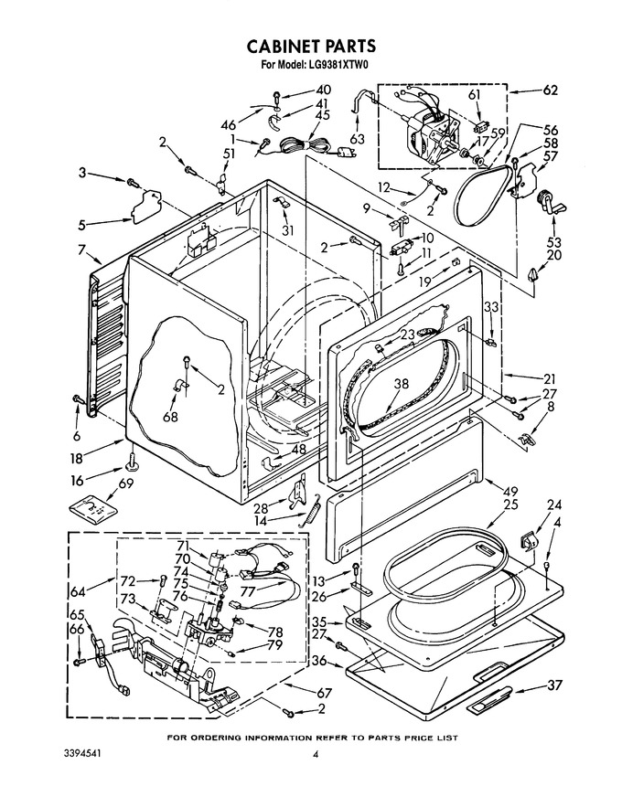Diagram for LG9381XTN0
