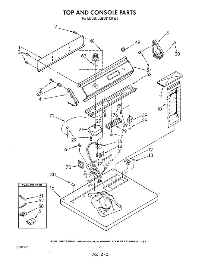 Diagram for LG9681XWW0