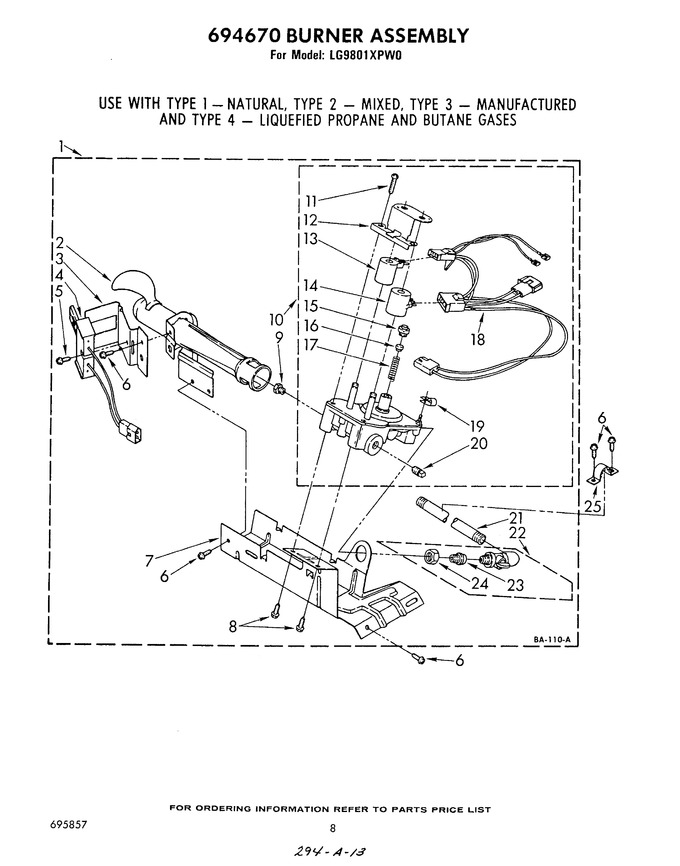 Diagram for LG9801XPW0