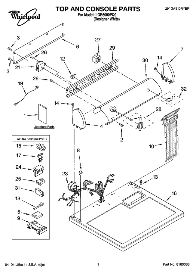 Diagram for LGB6000PQ0