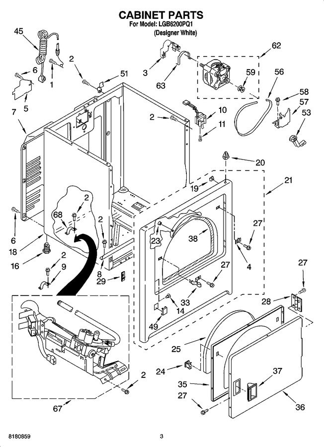 Diagram for LGB6200PQ1