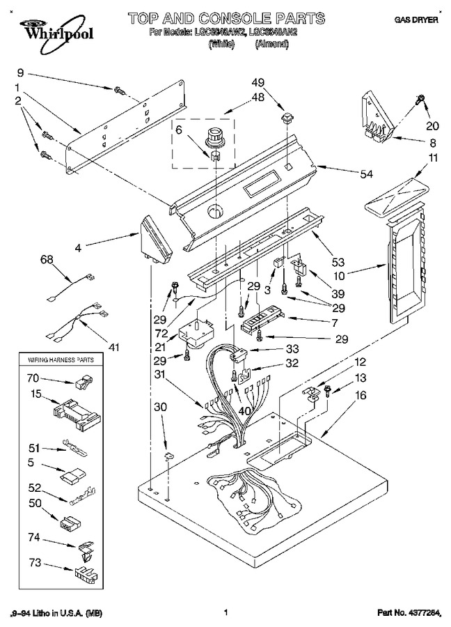 Diagram for LGC6848AW2